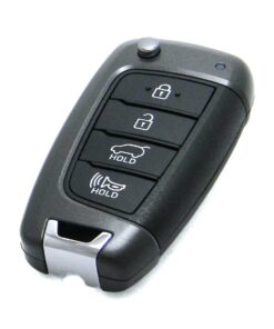 2019-2020 Hyundai Santa Fe 4-Button Flip Key Fob Remote (FCC: TQ8-RKE-4F39, P/N: 95430-S2100)