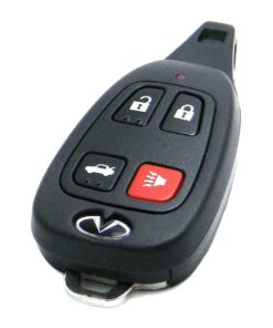 2002-2006 Infiniti Q45 4-Button Smart Key Fob Remote (FCC: KBRASTU13, P/N: 28268-AR200)