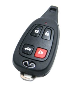 2002-2006 Infiniti Q45 4-Button Smart Key Fob Remote (FCC: KBRASTU13, P/N: 28268-AR200)