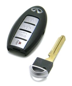 2014-2015 Infiniti Q60 Convertible 4-Button Smart Key Fob Remote (FCC: KR55WK48903)