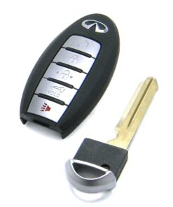 2014-2017 Infiniti QX60 Hybrid 5-Button Smart Key Fob Remote (FCC: KR5S180144014, P/N: 285E3-9NB5A, 285E3-3JA5A)