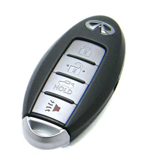 2011-2013 Infiniti M56 4-Button Smart Key Fob Remote (FCC: CWTWB1U787, P/N: 285E3-1MP0D)