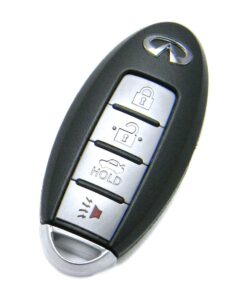2014-2019 Infiniti Q70 Hybrid 4-Button Smart Key Fob Remote (FCC: CWTWB1U787, P/N: 285E3-1MP0D)