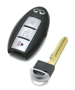 2009-2011 Infiniti FX35 Smart Key Fob Remote (FCC: KR55WK49622, P/N: 285E3-1BA5A, 285E3-1BA7A)