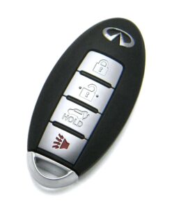 2014-2017 Infiniti QX70 4-Button Smart Key Fob Remote (FCC: KR55WK49622, P/N: 285E3-1CA7A)