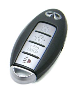 2006-2010 Infiniti M35 4-Button Smart Key Fob Remote (FCC: CWTWBU735, P/N: 285E3-EH12A, 285E3-EH11A, 285E3-EH10D)