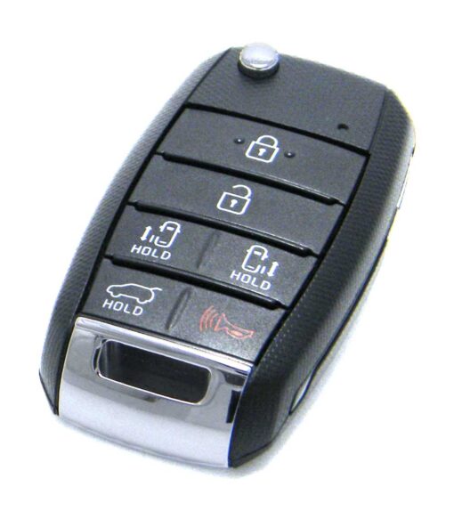 2015-2018 Kia Sedona 6-Button Flip Key Fob Remote (FCC: TQ8-RKE-4F21, P/N: 95430-A9300, 95430-A9310, TRANS ASSY YP 6BT)