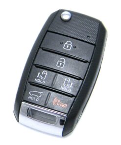 2015-2018 Kia Sedona 6-Button Flip Key Fob Remote (FCC: TQ8-RKE-4F21, P/N: 95430-A9300, 95430-A9310, TRANS ASSY YP 6BT)