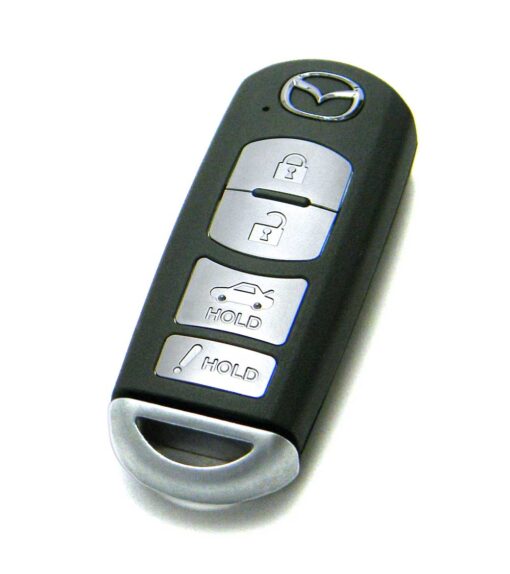 2014-2018 Mazda 6 4-Button Smart Key Fob Remote (FCC: WAZSKE13D01 P/N: GJY9-67-5DY)