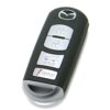 2016-2019 Mazda CX-9 4-Button Smart Key Fob Remote (FCC: WAZSKE13D02, P/N: TKY2-67-5DY)