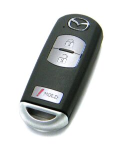 2010-2014 Mazda 3 Hatchback 3-Button Smart Key Fob Remote (FCC: WAZX1T763SKE11A03, P/N: BCY1-67-5RY)