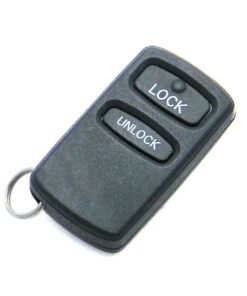 1998-2001 Mitsubishi Galant 2-Button Key Fob Remote (FCC: HYQ12ABA, P/N: MR587858, MR368851)