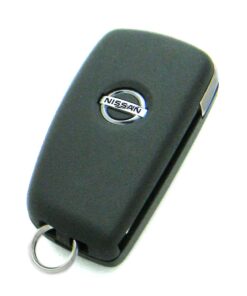 2014-2020 Nissan Rogue S 3-Button Flip Key Fob Remote (FCC: CWTWB1G767, P/N: H0561-4BA1A, H0561-4BA1B)