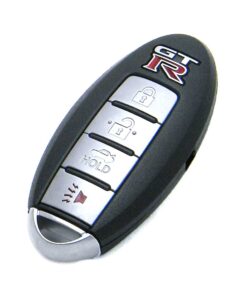 2009-2020 Nissan GT-R Smart Key Fob Remote (FCC: KR55WK49622, P/N: 285E3-JF87A, 285E3-JF87D)
