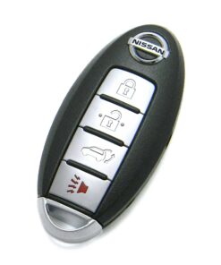 2011-2014 Nissan Murano CrossCabriolet 4-Button Smart Key Fob Trunk Release (FCC: KR55WK49622, P/N: 285E3-9N05A, 285E3-9N07A)