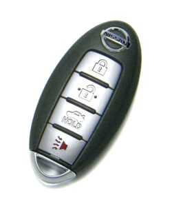 2013 Nissan Sentra 4-Button Smart Key Fob Remote Trunk Release (FCC: CWTWB1U815, P/N: 285E3-3AA0A)