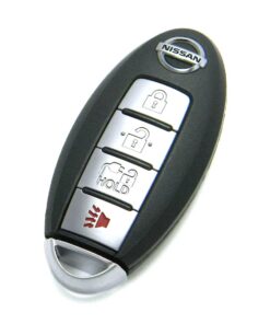 2018-2020 Nissan Leaf 4-Button Smart Key Fob Remote (FCC: CWTWB1G0168, P/N: 285E3-5SA1A, 285E3-5SA1B)