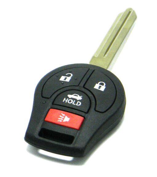 2013-2018 Nissan Versa Sedan 4-Button Remote Head Key Fob (FCC: CWTWB1U751)