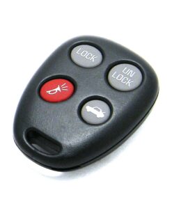 2000 Saturn LS 4-Button Key Fob Remote (FCC: LHJ009, P/N: 24401698, 22692190)