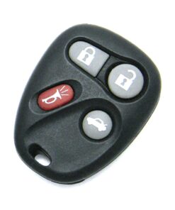 2003-2005 Saturn Ion 4-Button Key Fob Remote (FCC: N5F736566-A, P/N: 22675165)