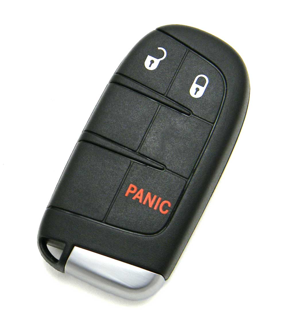 KeylessCanada © 1 New Keyless Entry 5 Buttons Remote Start Car Key Fob M3N5WY783X IYZ-C01C For Jeep Grand Cherokee & Commander Shell/Case ONLY 