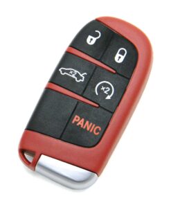 2015-2018 Dodge Challenger Hellcat SRT 5-Button Smart Key Fob Remote Start (FCC: M3N-40821302, P/N: 68234959)