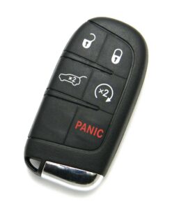 2015-2020 Jeep Renegade 5-Button Smart Key Fob Remote Start Rear Hatch (FCC: M3N-40821302, P/N: 68250343)