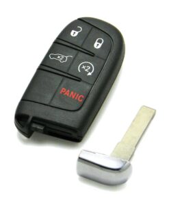 2015-2020 Jeep Renegade 5-Button Smart Key Fob Remote Start Rear Hatch (FCC: M3N-40821302, P/N: 68250343)
