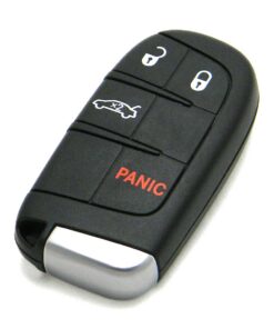 2019-2021 Chrysler 300 4-Button Smart Key Fob Remote (FCC: M3N-40821302, P/N: 68394190)