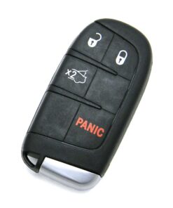 2013-2017 Dodge Viper SRT 4-Button Smart Key Fob Remote Trunk Release (FCC: M3N-40821302, P/N: 05035395)
