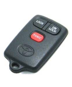1998-2000 Toyota Sienna 3-Button Key Fob Remote (FCC: GQ43VT7T, P/N: 89742-AA010)