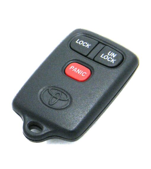 1997-1999 Toyota Camry 3-Button Key Fob Remote (FCC: GQ43VT7T, P/N: 89742-AA010)