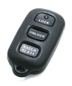 2003-2008 Toyota Matrix 3-Button Key Fob Remote (FCC: GQ43VT14T, P/N: 88969657)