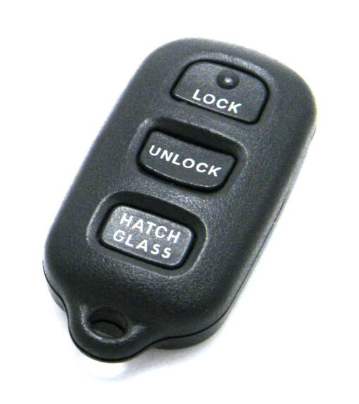 2003-2008 Pontiac Vibe 3-Button Key Fob Remote (FCC: GQ43VT14T, P/N: 88969657)