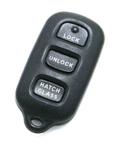 2003-2008 Toyota Matrix 3-Button Key Fob Remote (FCC: GQ43VT14T, P/N: 88969657)