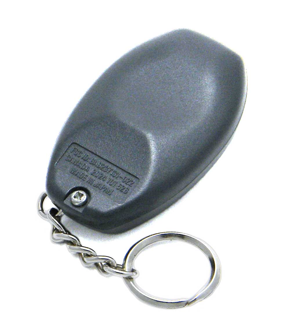 KeylessOption Black Replacement 3 Button Keyless Entry Remote Key Fob Shell Case And Button Pad