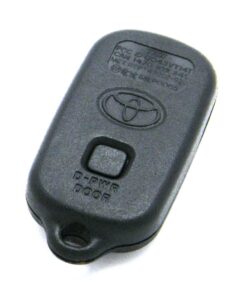 2001-2003 Toyota Sienna 4-Button Key Fob Remote Dual Power Sliding Doors (FCC: GQ43VT14T, P/N: 89742-08070)