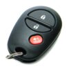 2004-2020 Toyota Sienna 3-Button Key Fob Remote (FCC: GQ43VT20T, P/N: 89742-AE010, 89742-AE011, 89742-AE040)