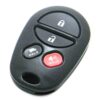 2008-2018 Toyota Sequoia 4-Button Key Fob Remote (FCC: GQ43VT20T, P/N: 89742-0C041)