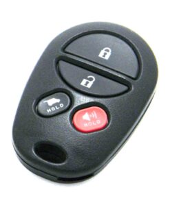 2008-2018 Toyota Sequoia 4-Button Key Fob Remote (FCC: GQ43VT20T, P/N: 89742-0C041)