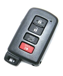 2013-2019 Toyota RAV4 4-Button Smart Key Fob (FCC: HYQ14FBA, P/N: 89904-0R080, 89904-42070, Board: 281451-0020)