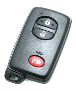 Alternative view of 2008-2013 Toyota Highlander 3-Button Smart Key Fob (FCC: HYQ14AAB, P/N: 89904-48100, Board: 271451-0140)