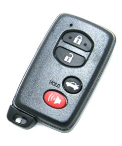 2011-2013 Toyota Corolla 4-Button Smart Key Fob (FCC: HYQ14AAB, P/N: 89904-06130, 89904-06131, Board: 271451-3370)