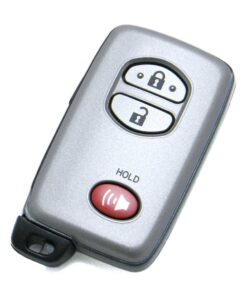Alternative view of 2008-2015 Toyota Land Cruiser 3-Button Smart Key Fob (FCC: HYQ14AEM, P/N: 89904-60770, 89904-60771, Board: 271451-6601)