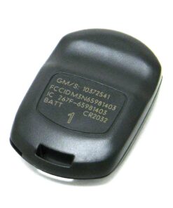 2005-2007 Chevrolet Corvette 4-Button Key Fob Remote Memory #1 (FCC: M3N65981403, P/N: 10372541)