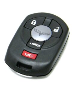 2005-2007 Chevrolet Corvette 4-Button Key Fob Remote Memory #2 (FCC: M3N65981403, P/N: 10372542)