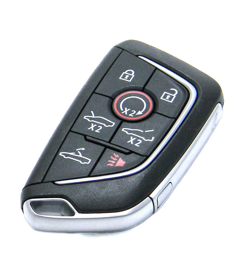 2020-2021 Chevrolet Corvette Convertible 7-Button Smart Key Fob Remote (FCC: YG0G20TB1, YGOG2OTB1, P/N: 13538853)