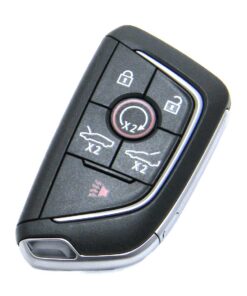 2020-2021 Chevrolet Corvette 6-Button Smart Key Fob Remote (FCC: YG0G20TB1, YGOG2OTB1, P/N: 13538850)