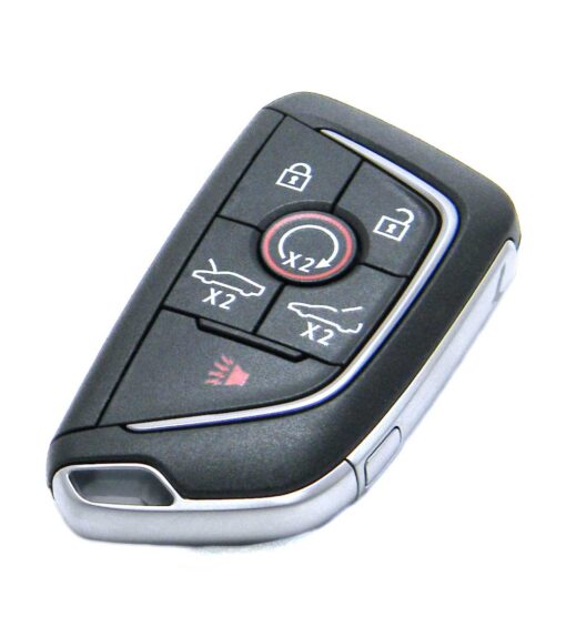 2020-2021 Chevrolet Corvette 6-Button Smart Key Fob Remote (FCC: YG0G20TB1, YGOG2OTB1, P/N: 13538851)