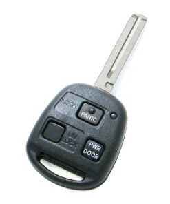 Alternative view of 2004-2006 Lexus RX330 3-Button Remote Head Key Fob (FCC: HYQ12BBT, P/N: 89070-48820, 89070-48821)